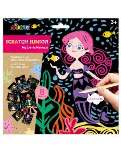 Avenir Скреч Рисунки-РУСАЛКА, 8 рисунки