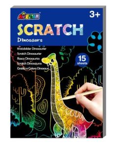 Avenir Мини скреч-Динозаври