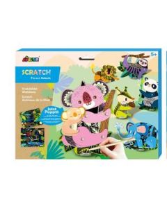 Avenir Скреч Фигурки-Рисунки-ЖИВОТНИ