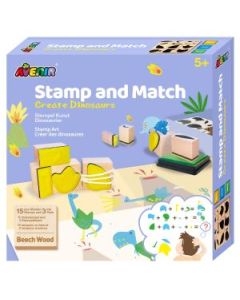 Avenir Рисуване с печати-Динозаври