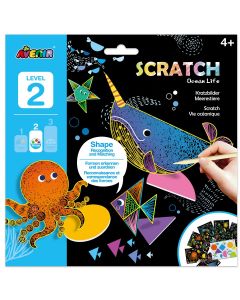 Avenir Скреч-Първи Познания Н2-ОКЕАН-ФОРМИТЕ,6 рис.