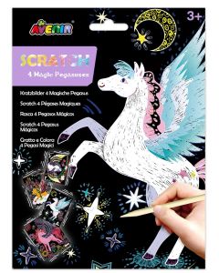 Avenir Скреч Рисунки-ПЕГАС,4 рисунки