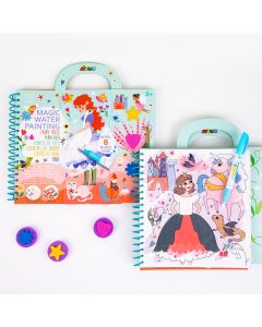 Avenir Книга Игра-ПРИКАЗКИ-4 в1-Рисуване,Печати,Шаблони