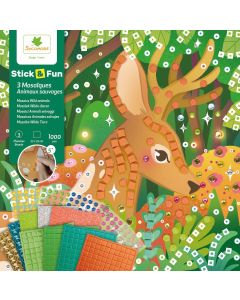 Sycomore Stick'N Fun-S-Мозайки и мъниста-Горски Животни-5y+