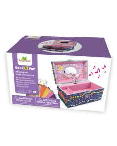 Sycomore Stick'N Fun-3D Мозайка-Музикална кутия-Еднорог-5y+