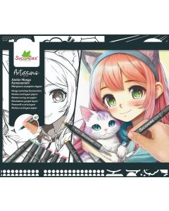 Sycomore Manga-L-Рисувам Манга-Кемономими-с маркери