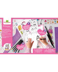 Sycomore Artissimo-XXL-Ателие за модни рисунки-Подложка с LED светлина-7y+