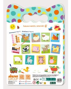 Haku Yoka Dots4Fun Отлепи-Залепи-Играй-Ферма HY253221