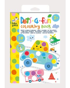 Haku Yoka Dots4Fun Книжка Оцветяване-Транспорт HY253223
