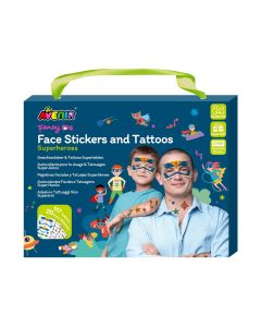 Avenir Татуировки стикери за Лице-Супергерои