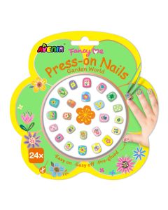 [НОВО] Avenir Fancy Me Нокти за залепяне-ГРАДИНА  