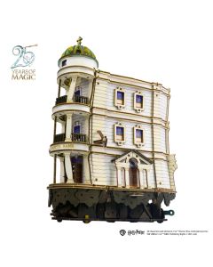 Ugears Harry Potter Gringotts Bank Marble Run™ -  Трансформиращ се модел на писта с топчета с ел. задвижване