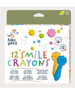 Haku Yoka Пастели-Усмивки-12 цвята-Еко-восък