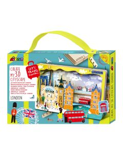 [НОВО] Avenir Let`s Travel Together ЛОНДОН-3Д Миниатюра за сглобяване