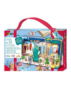 [НОВО] Avenir Let`s Travel Together НЮ ЙОРК-3Д Миниатюра за сглобяване
