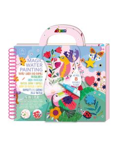 Avenir Книга Игра-ФАНТАСТИЧНА ГРАДИНА-4в1-Рисуване,Печати