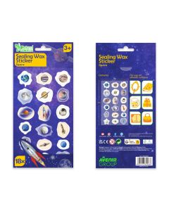 Avenir Natural Creations Стикери КОСМОС във форма на восъчен печат 