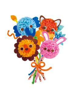 Avenir Букет от Помпони ЖИВОТНИ-Направи Сам