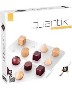 Gigamic Quantik Mini-стратегическа игра дърво, 8+, 2 игр.