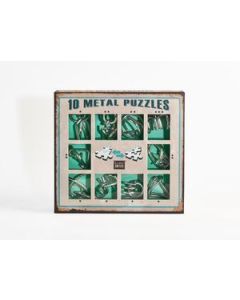 Eureka 10 Metal Puzzle Set GREEN-ЗЕЛЕН, *-***