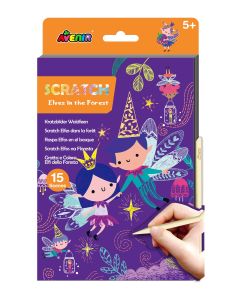 Avenir Скреч Книжка ЕЛФИ В ГРАДИНАТА, размер A5, 15 стр. 