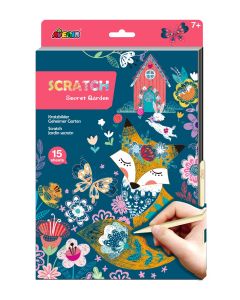 Avenir Скреч Книжка ТАЙНА ГРАДИНА, формат А4,15 стр. 