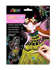 Avenir Скреч Рисунки-ЕЛФ,4 рисунки