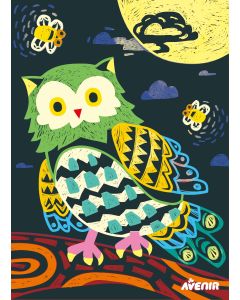 Avenir Скреч рисунки-ПТИЦИ, А5 - 4 рисунки