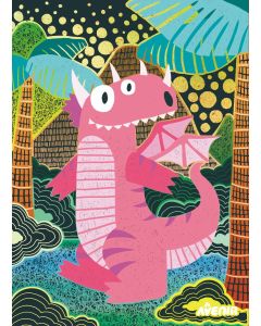 Avenir Скреч рисунки-ДРАКОНИ, А5 - 4 рисунки