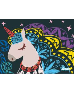 Avenir Скреч Рисунки-ЕДНОРОЗИ, А5 - 4 рисунки