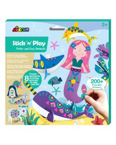 Avenir Залепи и играй-Полярни животни