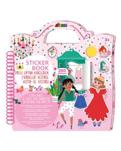 Avenir Книжка Стикери-МОДА-8 фона,бои за лице,300+ст