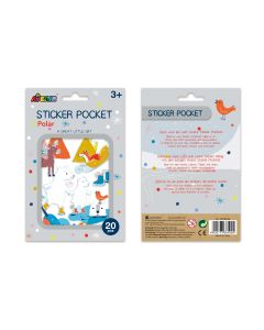 Avenir Стикери Декорация-ПОЛЯРНИ ЖИВОТНИ-20бр. 