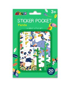 Avenir Стикери Декорация-ПАНДА-20бр. 