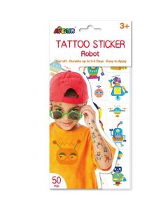 Avenir Татуировки Стикери-Робот