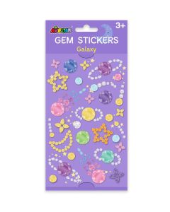Avenir Стикери Мъниста-ГАЛАКТИКА-Лилаво