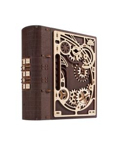 Ugears Книга за тайни-3Д пъзел-Дърво 