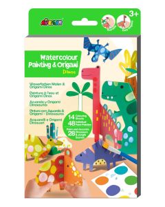 Avenir Оцветяване вода и Оригами ДИНОЗАВРИ